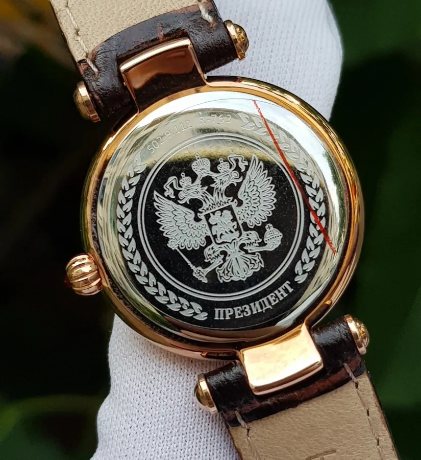 Đồng hồ Nữ Poljot President - PJ109 đính đá Ruby sang trọng