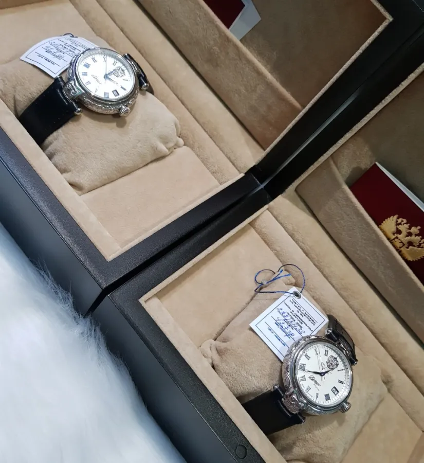 Poljot Watch President Putin 925 Sterling Silver PJ64
