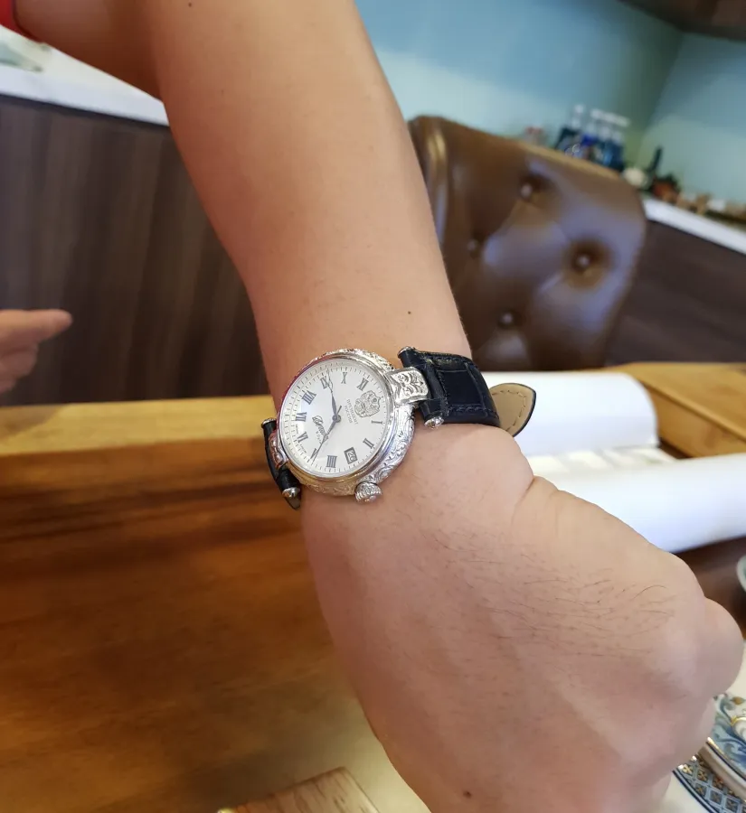 Poljot Watch President Putin 925 Sterling Silver PJ64