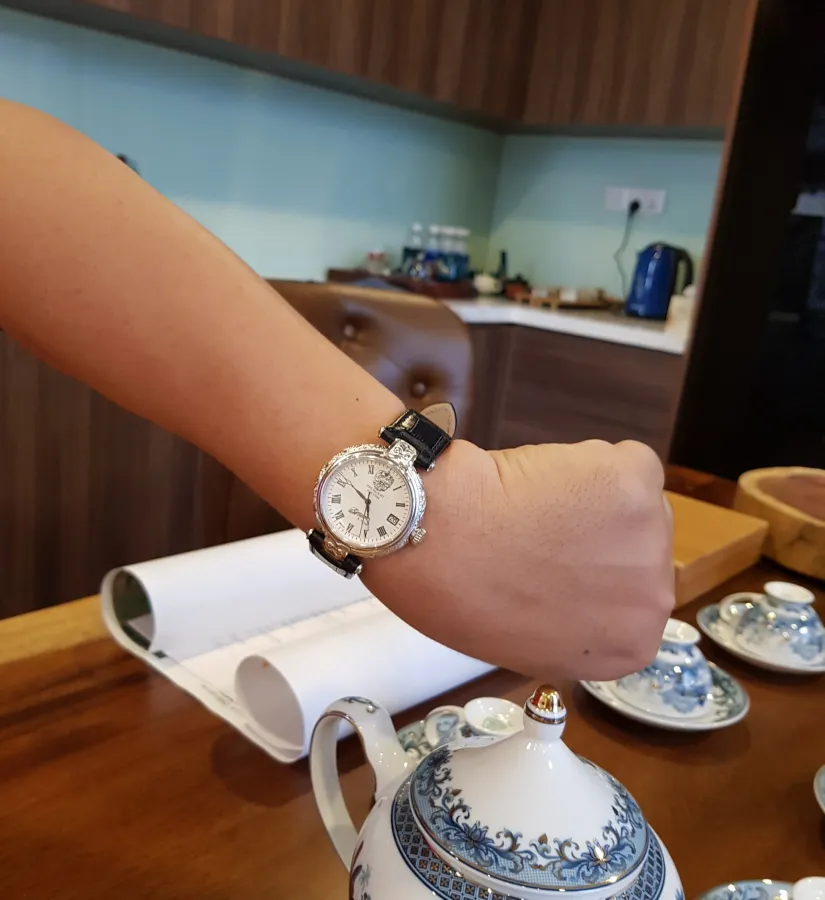Poljot Watch President Putin 925 Sterling Silver PJ64