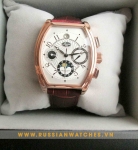 Đồng hồ Nam Buran Russian Moonphase Chronograph PJ68: Đồng hồ thời trang cao cấp đến từ nước Nga