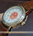 ĐỒNG HỒ NGA POLJOT-VIỆT NAM MẶT QUỐC HUY - PJ53-16: Biểu tượng Quốc Gia trên đồng hồ chính hãng