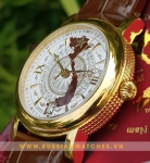 ĐỒNG HỒ NGA POLJOT-VIỆT NAM MẶT TRỐNG ĐỒNG-BẢN ĐỒ - PJ171: Đồng hồ chính hãng từ nước Nga