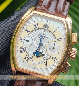 Buran Russian Moonphase Chronograph PJ70