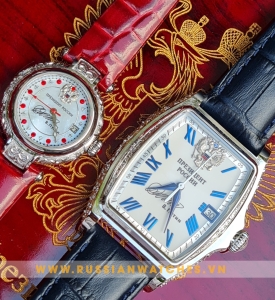 Đồng hồ cặp Poljot President Couple 16: Cặp đôi hoàn hảo, tinh tế và sang trọng