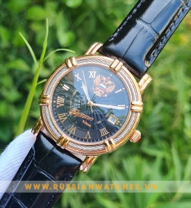  Đồng hồ Nga Poljot President PJ04-10: chuyên nghiệp và lịch lãm trong công việc.