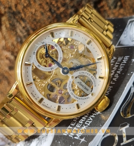 Đồng hồ POLJOT INTERNATIONAL SKELETONIZED TSAR NICOLAI-II PJ116-1: Mạnh mẽ, Sang trọng và Đẳng cấp