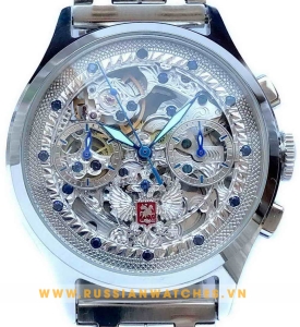Poljot Watch Chronograph President Putin Skeleton PJ105