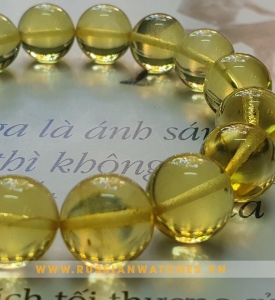 Vòng đeo tay Hổ Phách Nga - HP-DT-70: Mềm mại, sang trọng và đẳng cấp