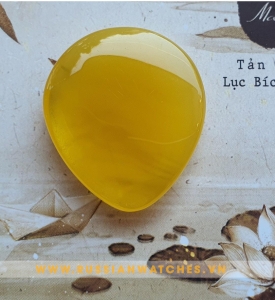 Mặt Nhẫn Hổ Phách Nga - HP-V-16: Giọt sương ban mai