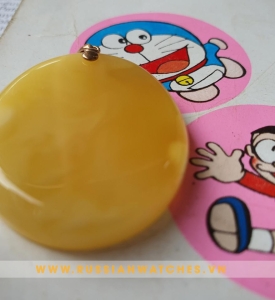 Mặt Dây chuyền Hổ Phách Nga- HP-V-26: Viên Đá năng lượng ngàn năm