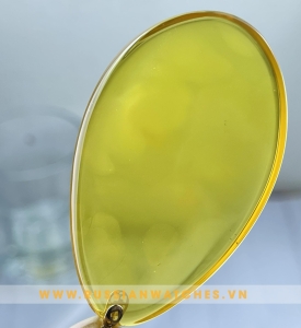 Mặt dây chuyền Hổ Phách Nga - HP-V-29: Viên đá năng lượng sức khỏe cho chủ nhân