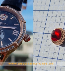 Phụ kiện đồng hồ Nga PK40: Núm đồng hồ Nữ