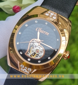 Đồng hồ Nữ Charm PJ185: Vẻ đẹp huyền bí, sang trọng