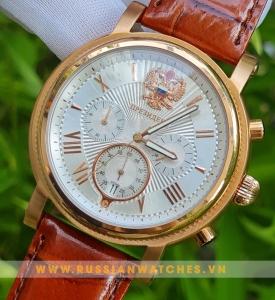 Đồng hồ Nga - Poljot President Chronograph - PJ01 - Đồng hồ Thể thao - Mạnh mẽ