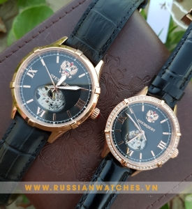 Đồng hồ cặp POLJOT PRESIDENT - COUPLE 04: Thể hiện Tình cảm đặc biệt, mạnh mẽ của đôi tình nhân