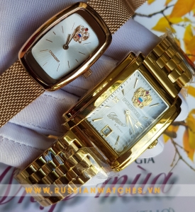 Đồng hồ đôi POLJOT PRESIDENT - COUPLE 08: Vẻ quyến rũ tăng lên khi bạn sở hữu