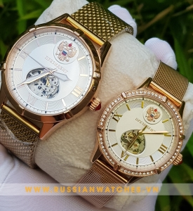 Đồng hồ đôi POLJOT PRESIDENT - COUPLE 12: người bạn đồng hành quen thuộc cặp tình nhân