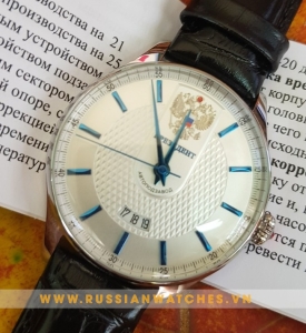 Đồng hồ Nam Poljot President - PJ13-3: Chiếc đồng hồ chạy vô tận không cần Pin