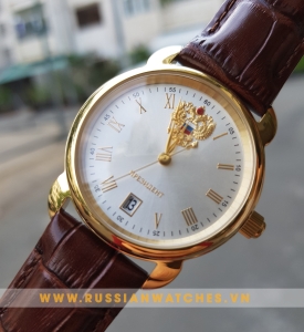 Đồng hồ Nga Poljot President PJ55-2: những con số vô tận, giữa đống ngày tháng trôi qua.