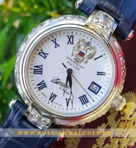 Đồng hồ Poljot President PJ64-3: Chiếc đồng hồ điêu khắc đẳng cấp