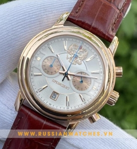 Đồng hồ thể thao Poljot President PJ81: Phong cách sang trọng và mạnh mẽ