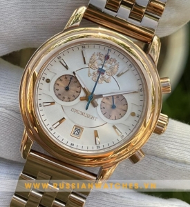 Đồng hồ Poljot President PJ81-1: Phong thái thể thao-mạnh mẽ