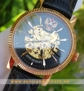 Skeleton Waches Poljot President PJ97: Cỗ máy chạy vun vút, không bao giờ ngừng lại