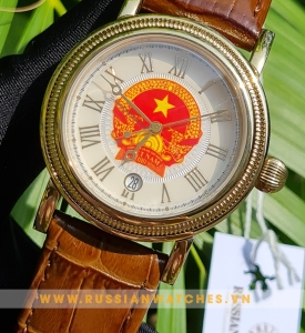 Poljot-Việt Nam mặt Quốc Huy - PJ53