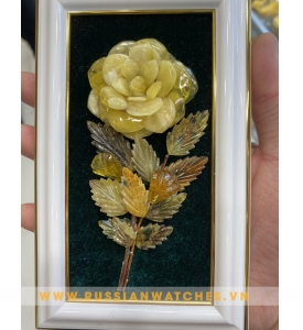 Tranh 3D Hổ Phách Baltic- HP-TV-15: Tranh Đá Quý