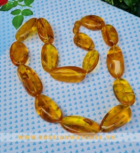 VÒNG ĐEO CỔ HỔ PHÁCH NGA HP-DC-11: Đá Quý triệu năm tuổi