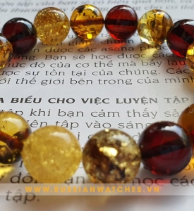 Vòng Đeo Tay Hổ Phách Baltic- HP-DT-56: Sang trọng và Sức khỏe