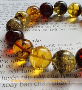 Vòng Đeo Tay Hổ Phách Baltic- HP-DT-60: Trang sức đẹp và độc