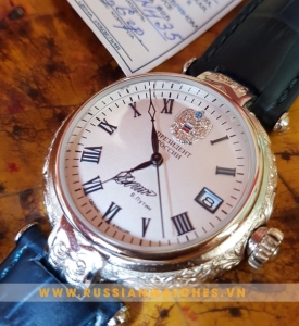 POLJOT WATCHES PRESIDENT PUTIN 925 STERLING SILVER PJ64-2