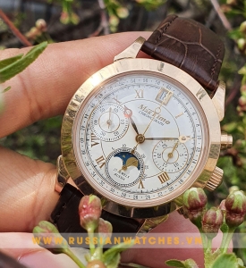 Chronograph Russian President Putin Gold PJ66