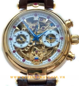 Poljot Chronograph President Putin Skeleton PJ19-1