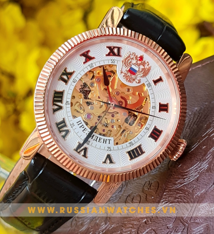 Đồng hồ Nga Poljot President PJ214: Hãy cảm nhận nhịp đập mạnh mẽ từ trái tim